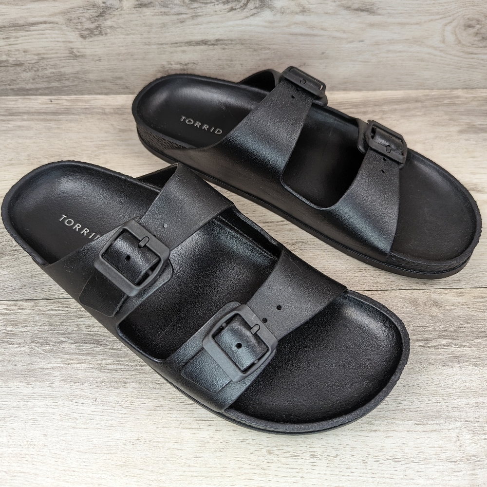 Torrid 13ww Double Strap Arizona Sandal